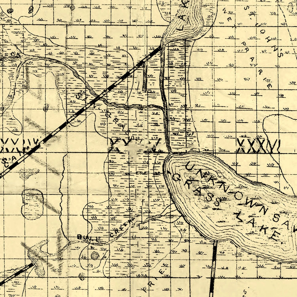 Vintage Map of Brevard County, Florida 1893, photo 2 of 5