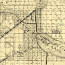 Vintage Map of Brevard County, Florida 1893