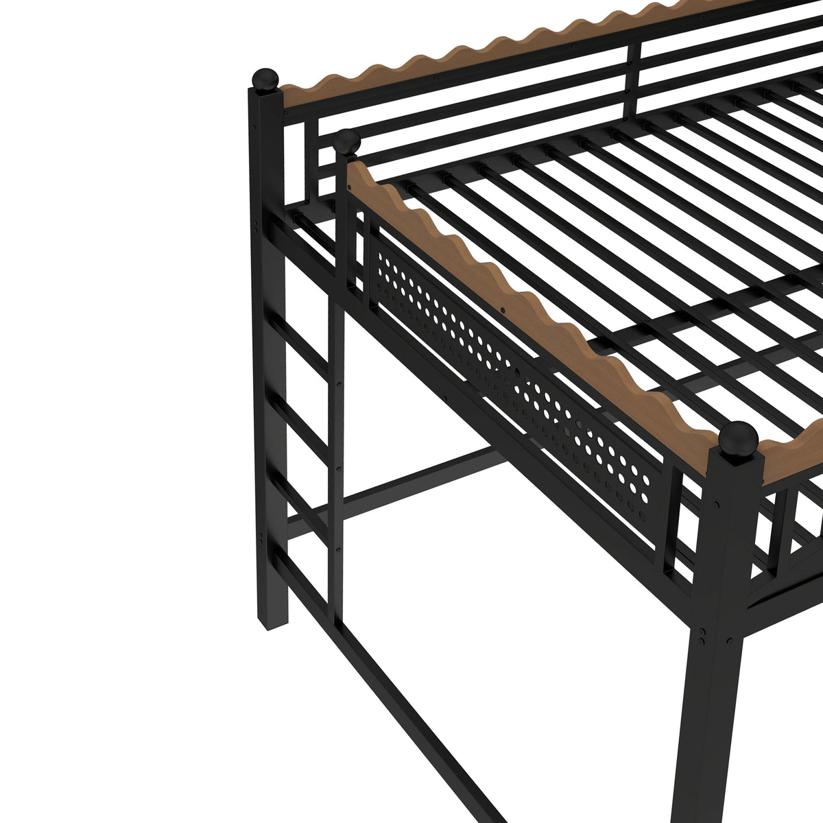 Queen Size Loft Bed with Ladders and Storage, photo 10 of 10