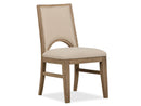 Tristan - Upholstered Side Chair (Set of 2) - Swiss Coffee