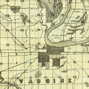 Vintage Map of Jefferson County, Arkansas 1872