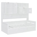 Daybed With All-In-One Cabinet And Shelf by Unique Piece Furniture