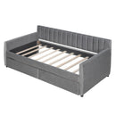 Upholstered Daybed With Slat Support by HouseOfZazla