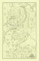 Vintage Map of Carroll Parish, Louisiana 1860