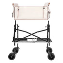 Foldable Wagon Cart Converts to Bench 550lb Load & 220L Utility Wagon for Camp by HouseOfZazla