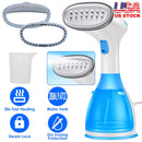 1500W Portable Handheld Clothes Steamer with 2 Brush Electric Travel Steamer for Garments Clothing Wrinkles Remover Dry Ironing Protection 30S Heat Up