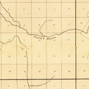 Vintage Map of Tensas Parish, Louisiana 1860