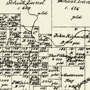 Vintage Map of Archer County, Texas 1879