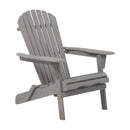 Oversize Outdoor Folding Adirondack Chair, Patio Chair For Garden by HouseOfZazla