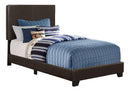 Bed, Upholstered, Transitional by HouseOfZazla