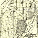 Vintage Map of Bexar County, Texas 1887