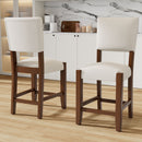 Mid Century Modern Bar Stools, Upholstered Counter Chairs by HouseOfZazla