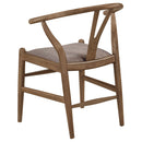 Guinea - Dining Side Chair (Set of 2) - Walnut by HouseOfZazla