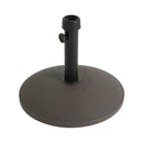 Ander Outdoor 35-pound Round Umbrella Base - Brown by HouseOfZazla