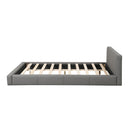 Stylish Upholstered Bed With Birch Wood Frame