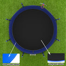 Trampoline With Basketball Hoop, Astm Approved Reinforced Type Outdoor Trampoline With Enclosure Net by HouseOfZazla