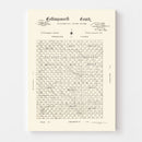 Vintage Map of Collingsworth County, Texas 1892