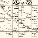 Vintage Map of Collingsworth County, Texas 1892