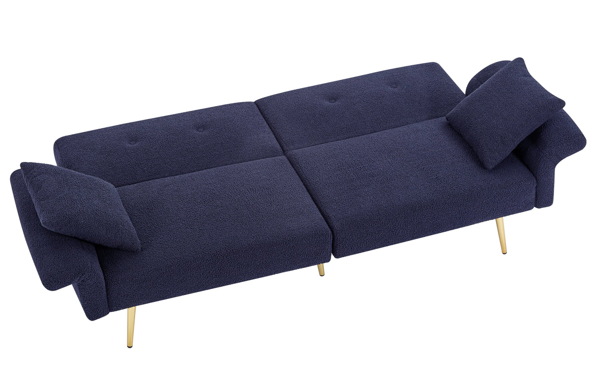 Modern Teddy Upholstered Accent Loveseat Sofa, photo 4 of 10