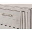 4 Drawer Tall Storage Chest Furniture - White by Unique Piece Furniture