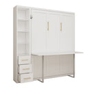 Folding Vertical Murphy Wall Bed by HouseOfZazla