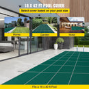 Pool Safety Cover 16x40 Ft, Inground Rectangle Cover by HouseOfZazla
