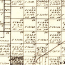 Vintage Map of Hale County, Texas 1892