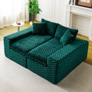 Multifunctional Sofa, Side-By-Side Or Facing Each Other