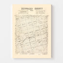 Vintage Map of Howard County, Texas 1890