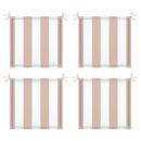 4PCS Outdoor Patio Seat Cushion Replacement with Ties by HouseOfZazla