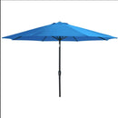 Patio Umbrella With Crank Lift And Tilt, UV-Resistant Canopy