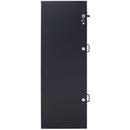 Large Steel Freestanding Floor Parcel Package Drop With Locking Letterbox Drop Mail Box With Multi Compartments - Black by HouseOfZazla