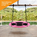 40 Inch Flying Saucer Tree Swing Indoor Outdoor Play Set by LJGDeals