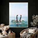 Splash Dive Wall Art – Ocean Waves Canvas Print, Summer Swim by MyGreatCanvas | Canvas Wall Art Prints | Photo Prints & Wall Decor