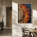 Rustic Wood Wall Art Canvas Print – Framed Nature Earthy by MyGreatCanvas | Canvas Wall Art Prints | Photo Prints & Wall Decor