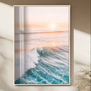 Pastel Ocean Wall Art Canvas Print, Tranquil Nautical by MyGreatCanvas | Canvas Wall Art Prints | Photo Prints & Wall Decor