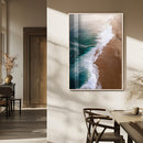 Serene Ocean Waves Wall Art Beach Wall Decor by MyGreatCanvas | Canvas Wall Art Prints | Photo Prints & Wall Decor