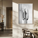 Saguaro Cactus Wall Art – Black and White Desert Canvas by MyGreatCanvas | Canvas Wall Art Prints | Photo Prints & Wall Decor
