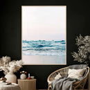 Ocean Wave Wall Art Canvas Print, Minimal Seascape by MyGreatCanvas | Canvas Wall Art Prints | Photo Prints & Wall Decor