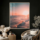 Sunset Ocean Wall Art Canvas Print by MyGreatCanvas | Canvas Wall Art Prints | Photo Prints & Wall Decor