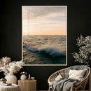 Ocean Wave Wall Art Canvas Print, Calm Coastal Nature by MyGreatCanvas | Canvas Wall Art Prints | Photo Prints & Wall Decor