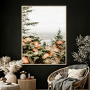 Fall Forest Wall Art Canvas Print – Soft Evergreen Woodland by MyGreatCanvas | Canvas Wall Art Prints | Photo Prints & Wall Decor