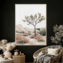 Joshua Tree Desert Wall Art Canvas Print, Minimal Southwest by MyGreatCanvas | Canvas Wall Art Prints | Photo Prints & Wall Decor