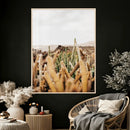 Minimal Desert Cactus Wall Art Canvas Print, Neutral by MyGreatCanvas | Canvas Wall Art Prints | Photo Prints & Wall Decor
