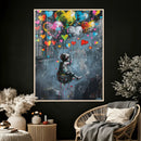 Banksy Balloon Canvas, Banksy Graffiti Art, Balloon Poster, by MyGreatCanvas | Canvas Wall Art Prints | Photo Prints & Wall Decor