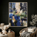 Abstract Dark Blue Wall Art Canvas Print by MyGreatCanvas | Canvas Wall Art Prints | Photo Prints & Wall Decor