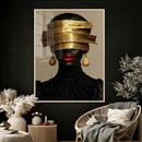 Abstract Afro American Women Wall Art Canvas Print by MyGreatCanvas | Canvas Wall Art Prints | Photo Prints & Wall Decor