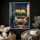 Evening at the Ramen Shop Canvas Wall Art — Japan Night by MyGreatCanvas | Canvas Wall Art Prints | Photo Prints & Wall Decor