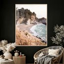 McWay Falls Canvas Wall Art, Big Sur California Photography by MyGreatCanvas | Canvas Wall Art Prints | Photo Prints & Wall Decor