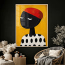 Abstract Portrait Wall Art Canvas Print, Framed Modern by MyGreatCanvas | Canvas Wall Art Prints | Photo Prints & Wall Decor
